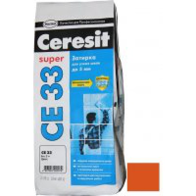 Затирка Ceresit CE 334 №49 кирпичный