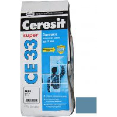 Затирка Ceresit CE33 №85 серо-голубой