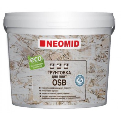 Грунт биозащита влагостойкий для плит OSB Неомид 7 кг