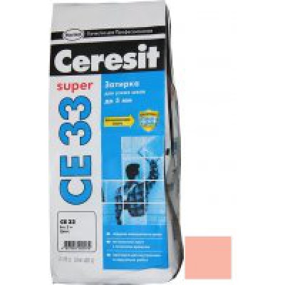 Затирка Ceresit CE33 №34 розовый